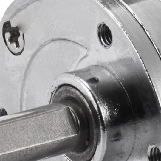 DC Geared full copper industrial grade motor 12V 37mm Diameter Side Shaft 200RPM 1