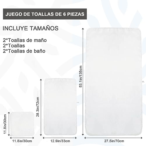 Consejos para Comprar Toallas, tabla con los diez mejores. 29 Toallas marca MXBEAUTY (2)