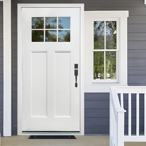 KHSHOW 6-Lite Fiberglass Door