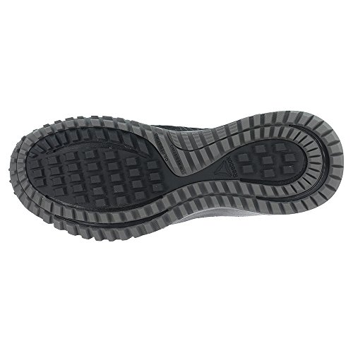 Image of Reebok Work Mens All Terrain Slip Resistant Steel Toe Work Safety Shoes Casual - Black