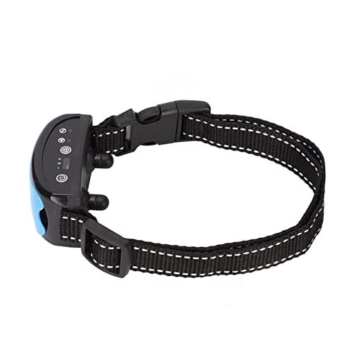 Coleira anti-latido para cães, coleira ajustável à prova d'água de grande capacidade para cães de t
