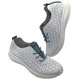 EOLIGEROS - Zapatillas Ultraligeras Mujer Liberté Combi - Color Blanco, Talla 37