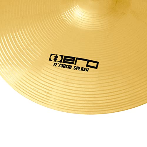 Arborea Cymbal Brilliant Finish 12\" Splash Cymbal Bright Sound Drum Cymbal For Practice