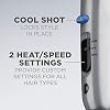 Conair 3-in-1 Styling Hair Dryer, 1875W Hair Dryer with 3 Attachments