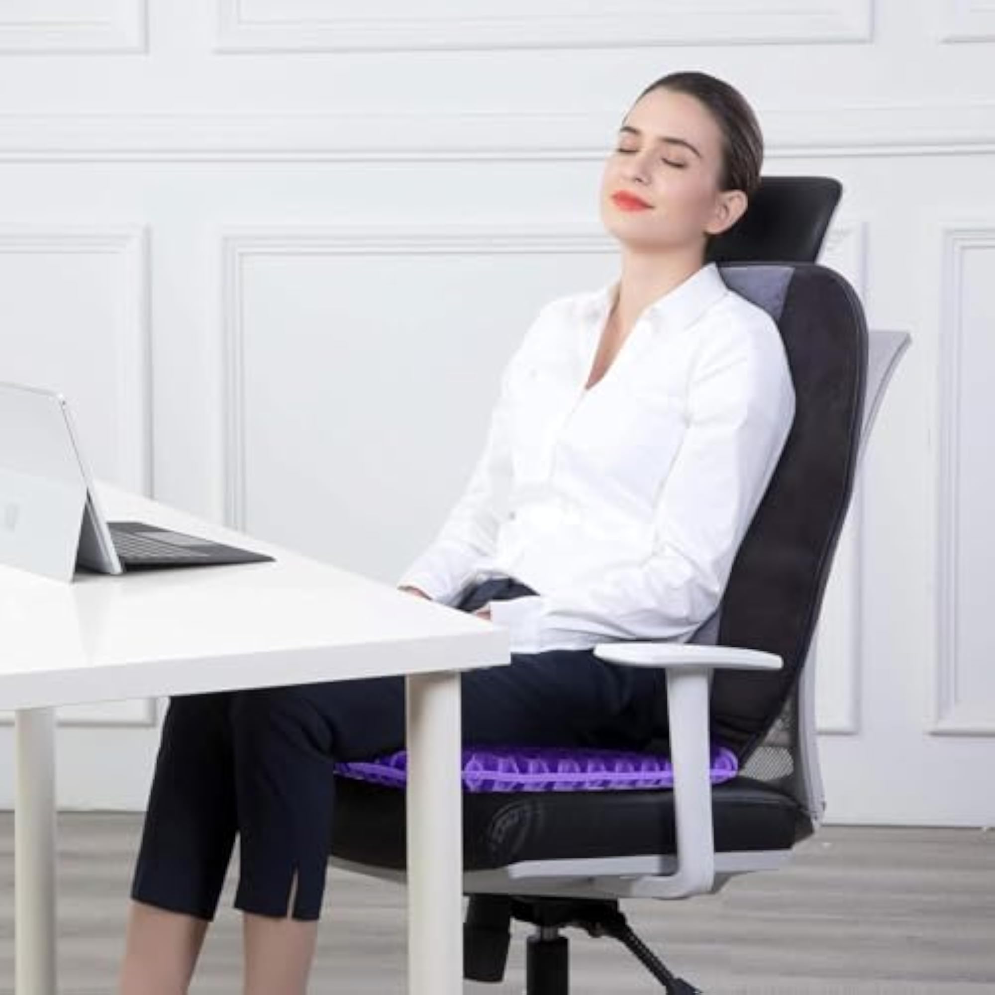 Orthopedic Gel Cushion for Sitting, Double Layer Honeycomb