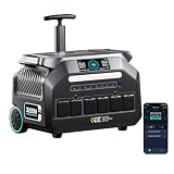 IEE P3200 Centrale Elettrica Portatile 2048Wh, 3200W Generatore