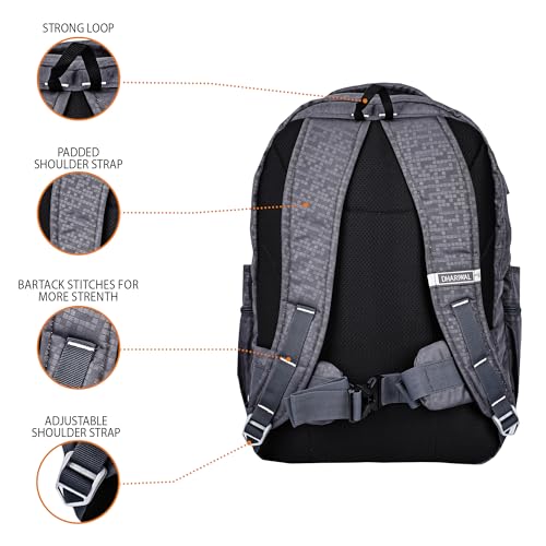 Image of Dhariwal Bags Exclusive For Railway Running Staff Backpack 4 compartments /Stylish and Trendy Backpacks for Unisex /Water Resistant and Lightweight Bags /Easy to Carry