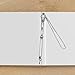 Bothyi Yad Torah Pointer Bible Pointer Home Decor Zinc Alloy Bible Reading Tool Hand Pointer for Adults Jewish Bar Mitzvah Fireplace, Silver Crown Head