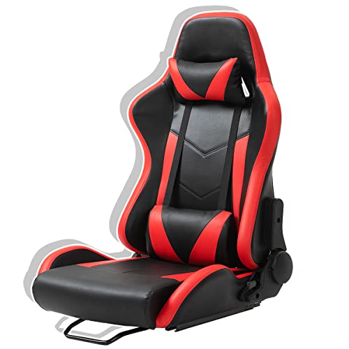 Anman - Asiento de juego de simulador de carreras de PVC con...