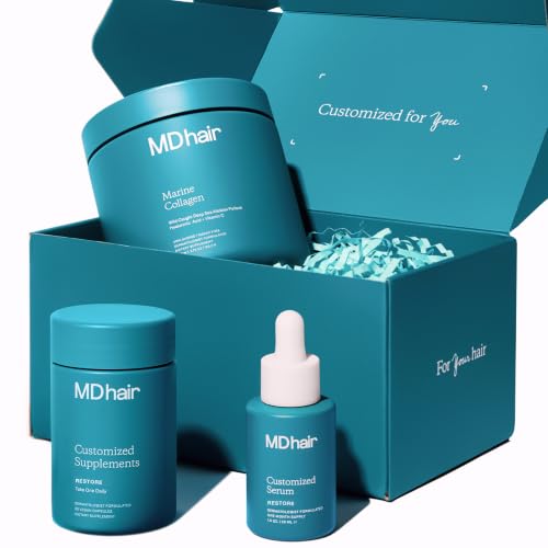 MDhair GLP-1 Hair Loss Supplement Kit