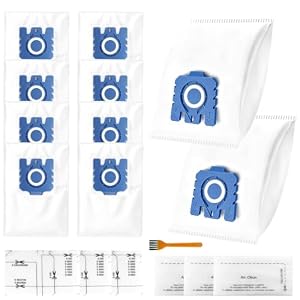 10 Pack GN Vacuum Cleaner Bags for Miele Hoover Bags, C3 C2 C1