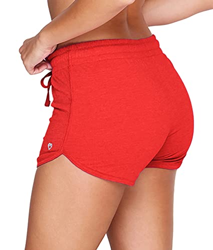 Image of Colosseum Active Women's Simone Cotton Blend Yoga and Running Shorts