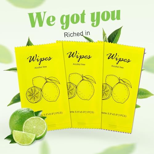 Image of Individual Hand Wipes Wet Wipes Travel Size,Wet Wipes Individually Wrapped