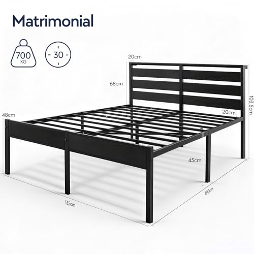 Catálogo de Cama Tubular Matrimonial los 10 mejores. 17 Imagen adicional