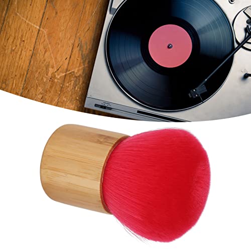 PUSOKEI LP-Reinigungsbürste, Antistatischer Weichfaser-Reiniger für Schallplatten, Audio-Plattenspieler-Bürstenreiniger, Album-LP-Reinigungsbürste, Stiftreiniger, Schallplatten-CD-Reinigungsbürste