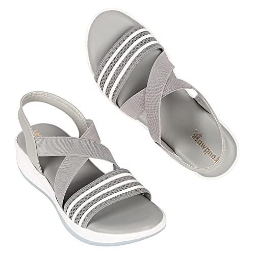 Image of Longwalk Women Casual Sandal Stripe Print Multi Strap