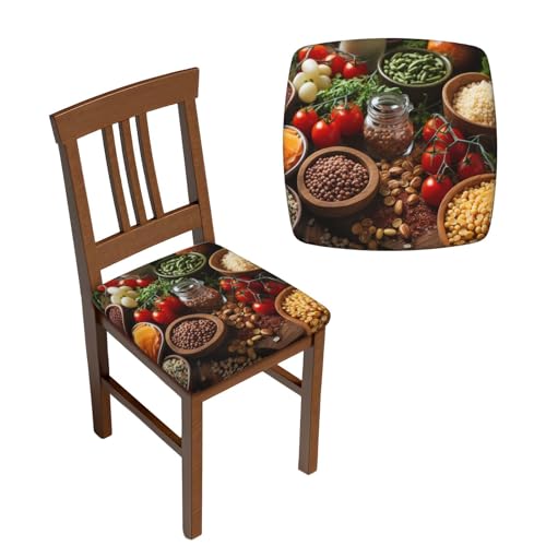 Housse de chaise pour salle à manger rustique et repas conviviaux