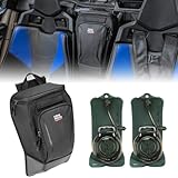 KEMIMOTO Bolsa de armazenamento central X3 com duas mochilas de hidratação atualizadas para console de ombro, bolsa de carga central compatível com Can Am Maverick X3 MAX XRS XDS Turbo R RR 2017-2025
