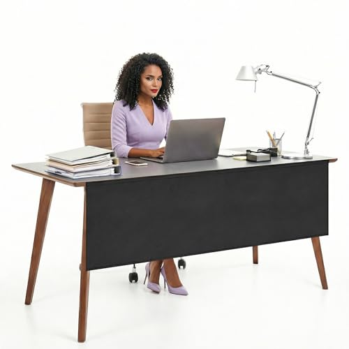 60 Under Desk Privacy Panel with Adhesive Attachment
