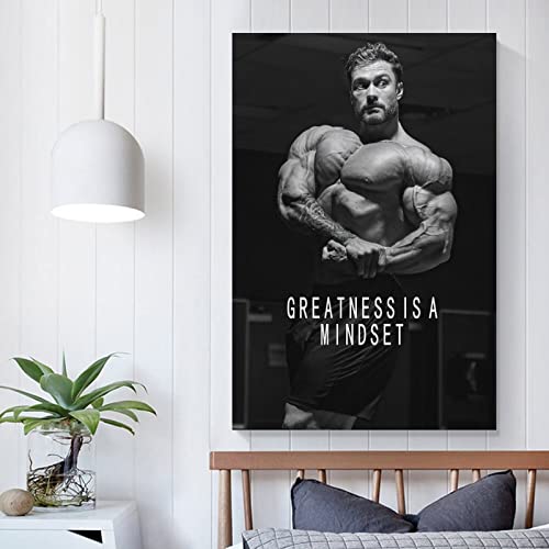 Bodybuilder Poster Chris Bumstead Poster Bodybuilding Motivation Poster Poster Decorative Painting Canvas Wall Posters And Art Picture Print Modern Family Bedroom Decor Posters 12X18Inch(30X45Cm) #TOP4