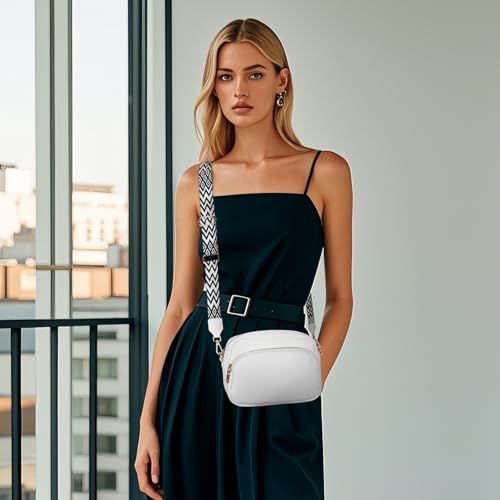 APHISON Crossbody Bags for Women Trendy, Leather Crossbody purse with Adjustable Strap2