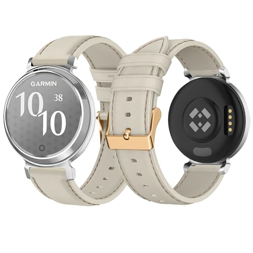 Bracelet montre Garmin Lily 2 cuir 14mm cadeau idéal pour femme
