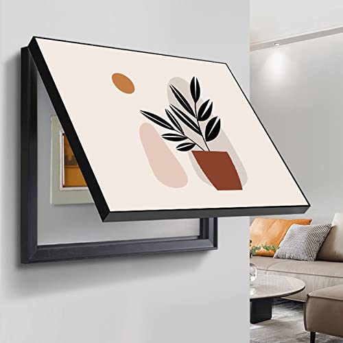Couvercle de compteur électrique pour décoration murale et protection de boîtier - 3
