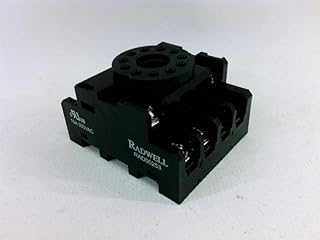 RADWELL VERIFIED SUBSTITUTE 60138130001-SUB-SOCKET 600V, Socket, 10A, Substitute Socket for Finder 60138130001 Relay, DIN Mount, 11-PIN OCTAL Base