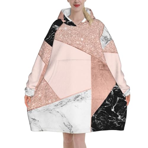 Couverture à capuche oversize pour femme idéale pour vos soirées cocooning