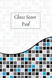  Chess Score Pad: Chess scoresheet Record Your Games Log Wins Moves Tactics & Strategy Notebook Journal logbook Gift For Chess Game Lovers (Chess Record Book)
