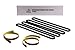 Repair Kit for FoodSaver: Upper/Lower Gasket, Heat Strip Replacement - 4 Foam Gaskets, 2 Strips Fits V2200, V2400, V2800, V3000, V3200 Series Vacuum Sealers Replaces Food Saver T910-00075 by OutOfAir