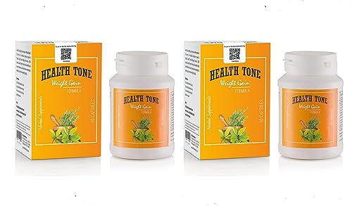 Image of Health Tone Herbal Weight Gain Capsules (Made In Thailand) Pack Of 2,2 Count