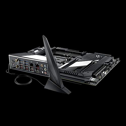 Image of ASUS ROG CROSSHAIR VIII FORMULA - AMD AM4 X570 ATX Motherboard (Ryzen 5000, 16 PSU, PCIe 4.0, M.2, DDR4, OptiMem III, Wi-Fi 6, 2.5Gb Ethernet, Intel LAN, USB 3.2, Aura Sync RGB)