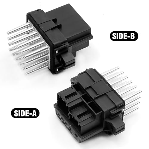 Image of A /C Heater Blower Motor Resistor Control Module Replacement for Buick Cadillac Chevy GMC Hummer Pontiac Saturn, Replace 15141283 15-81638 4P1594