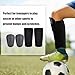 Mini Soccer Shin Guards, Extra Small Shin Guards Miniature Football Protective Shin Pads with Shin Pad Sock Covers Tiny Shin Protection Gear Accessories for Teenagers Kids Adults Boys Girls