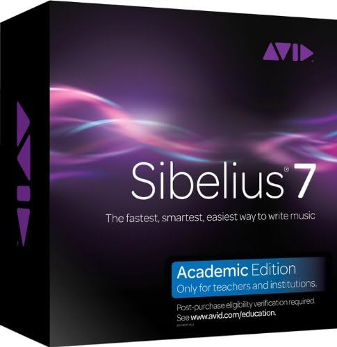 Sibelius 7 Academic and AudioScore Bundle