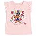 Paw Patrol Skye Chase Marshall Toddler Girls Tank Top Skirt and Bag 3 Piece Outfit Set Pink 4T