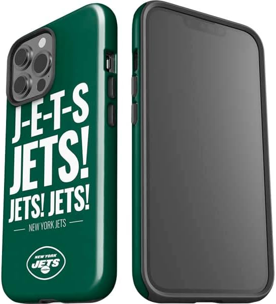 Skinit Impact Phone Case Compatible with iPhone 14 Pro Max - Officially Licensed NFL New York Jets Team Motto Design