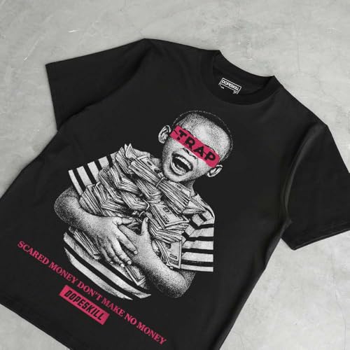 Image of DopeSkill Graphic Tee Streetwear Hip Hop Hypebeast Street Style Unisex T-Shirt Sneaker Colour Matching Shirts Swag Y2K Style