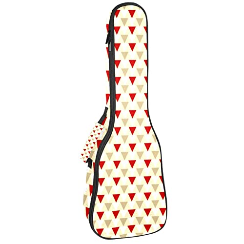 Sac de rangement ukulélé soprano robuste et matelassé noir