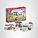Schleich Horse Club - 227PC Lisa Transporter Playset – Horse Toy Trailer Set with Family, 3 Horses, Dog, Grooming Station & Rooftop Pool for Real Water Play – Realistic Toys for Kids Ages 5+ | 42619