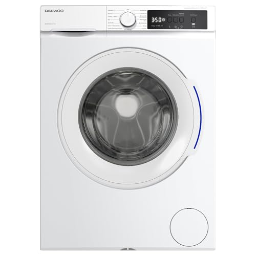 Daewoo WM-FBR8514W0NA-DE Waschmaschine Frontlader, A, 8kg, 1400 U/min., 15 Programme mit Kurzprogramm, AquaStop, Weiß (8 kg)