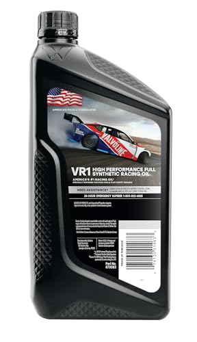 Image of Valvoline VR1 Racing Synthetic SAE 10W-30 Motor Oil 1 QT
