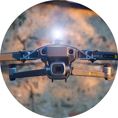 Roboterwerk - Mavic 2 Single SELFIE 55 Positions Licht mit LED Strahler und USB Akku bis zu 55 Lumen (für DJI Mavic 2) Cover