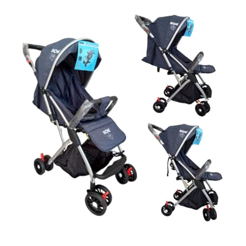 Carriola De Paseo Tipo Maleta Mango Abatible. Noni 555-R AZUL