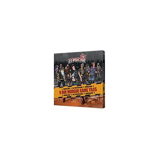Zombicide säsong 3 - 9 rut Morgue spel kakel paket (engelska)