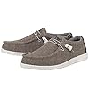 Hey Dude Men's Wally Stretch | Men's Loafers | Men's Slip On Shoes | Comfortable & Light-Weight