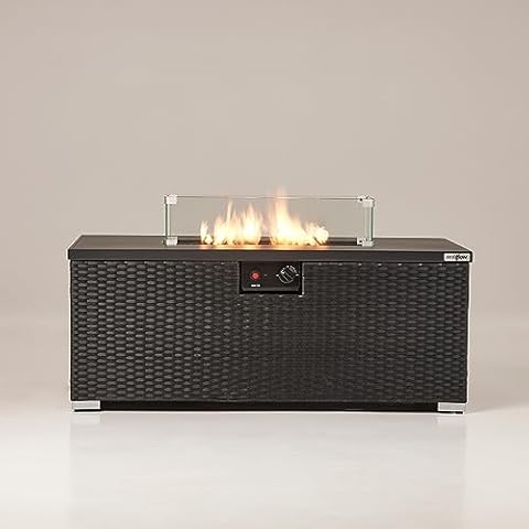 REALGLOW Warmpact Outdoor Gas Fire Pit Cover