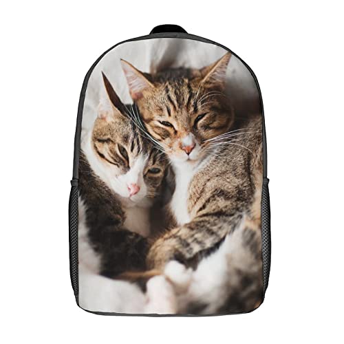 Sac à dos de mode Cat Teen pour adolescents style urbain 3D