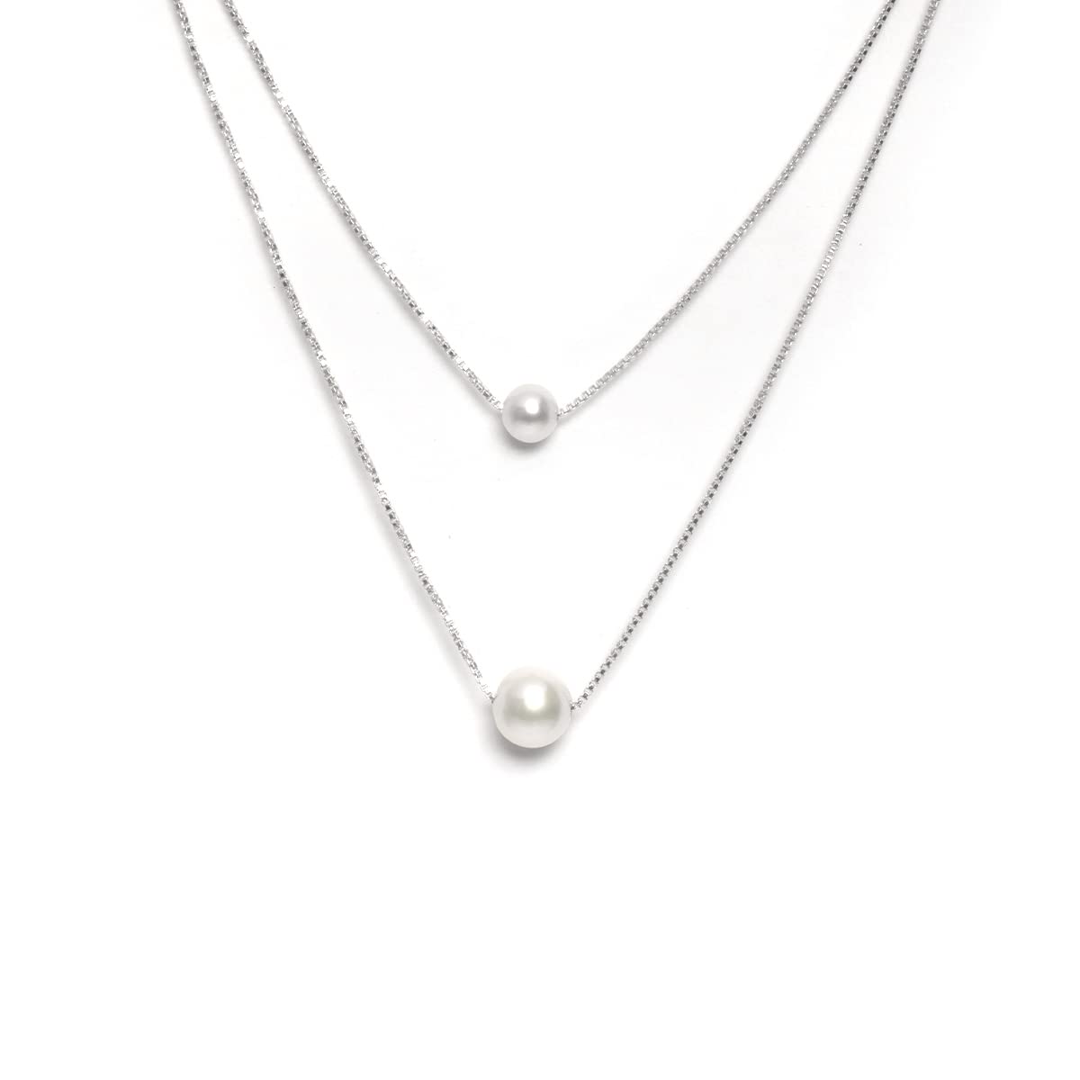 Shaya Women By Caratlane Pearls Of Laughter Necklace In 925 Silver (B09Z89XJYT) Amazon Price History, Amazon Price Tracker
